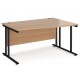 Maestro Cantilever Wave Office Desk